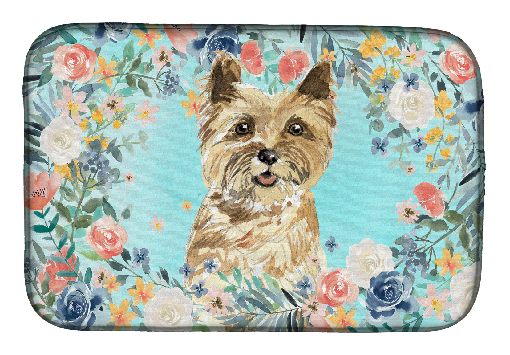 Cairn Terrier Dish Drying Mat CK3430DDM  the-store.com.