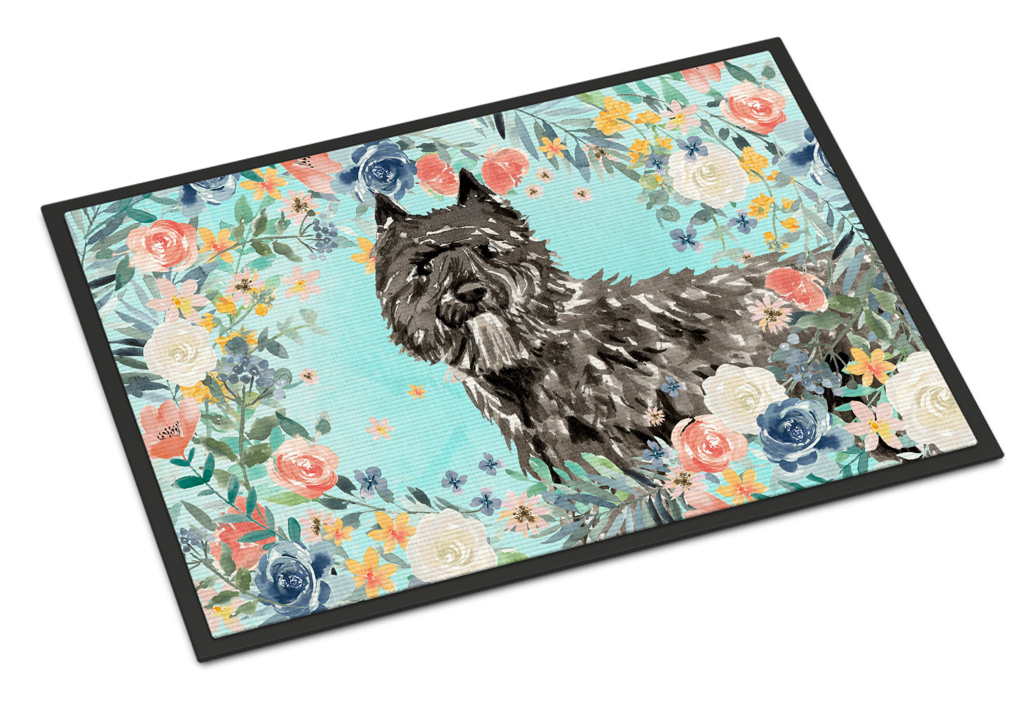 Bouvier des Flandres Indoor or Outdoor Mat 18x27 CK3432MAT - the-store.com