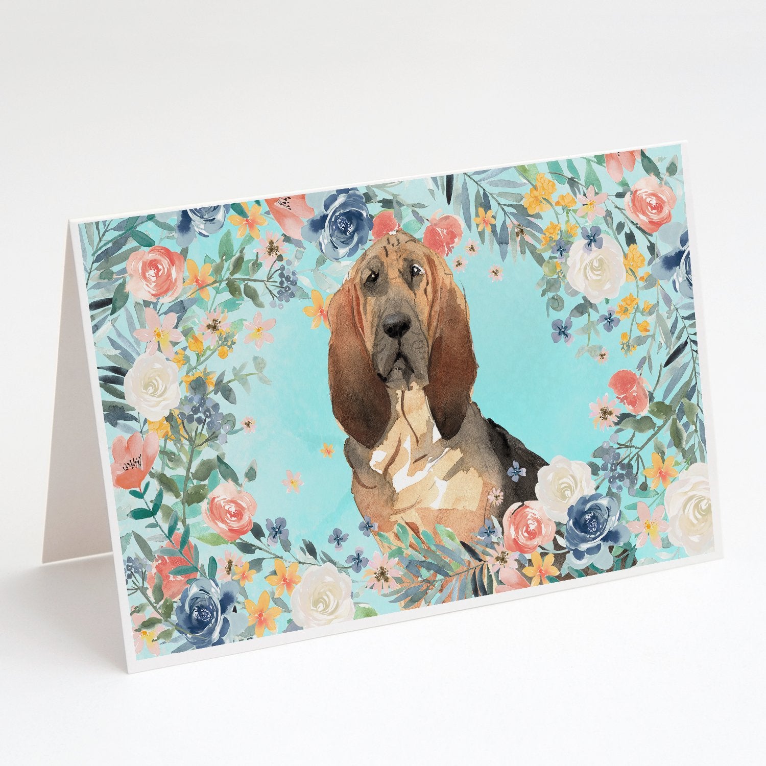 Buy this Bloodhound Greeting Cards and Envelopes Pack of 8