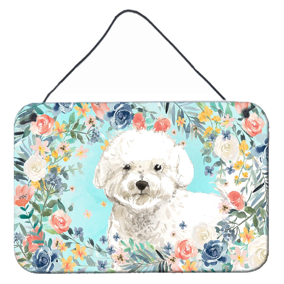 Bichon Frise Wall or Door Hanging Prints CK3435DS812 by Caroline's Treasures