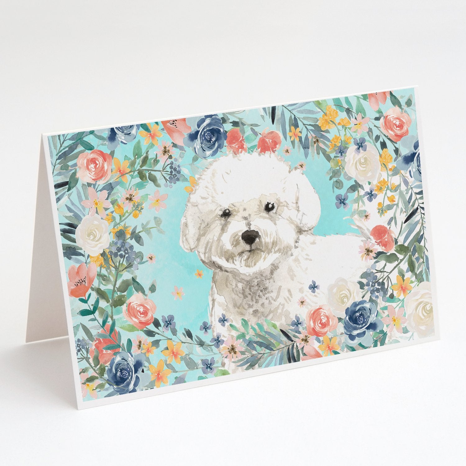 Buy this Bichon Frise Greeting Cards and Envelopes Pack of 8