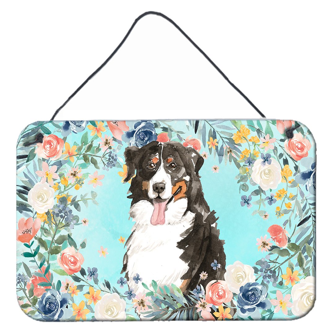 Bernese Mountain Dog Wall or Door Hanging Prints CK3436DS812 by Caroline&#39;s Treasures