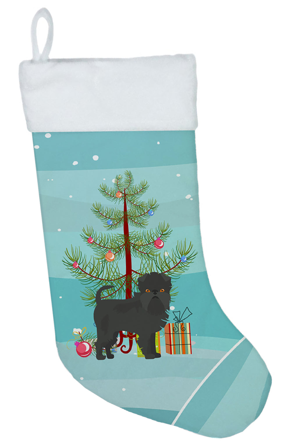 Affenpinscher Christmas Tree Christmas Stocking CK3440CS  the-store.com.