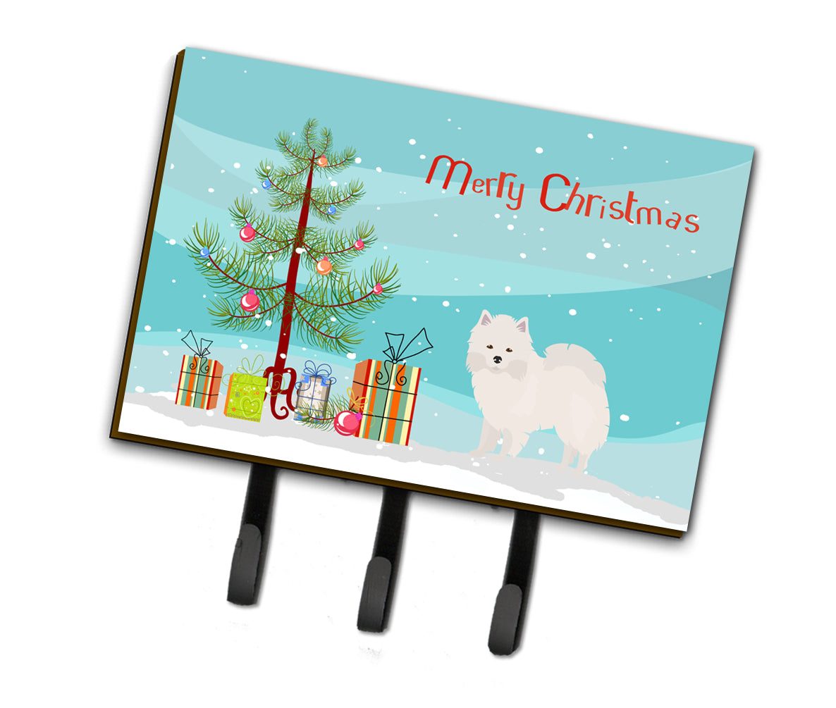 American Eskimo Christmas Tree Leash or Key Holder CK3441TH68  the-store.com.