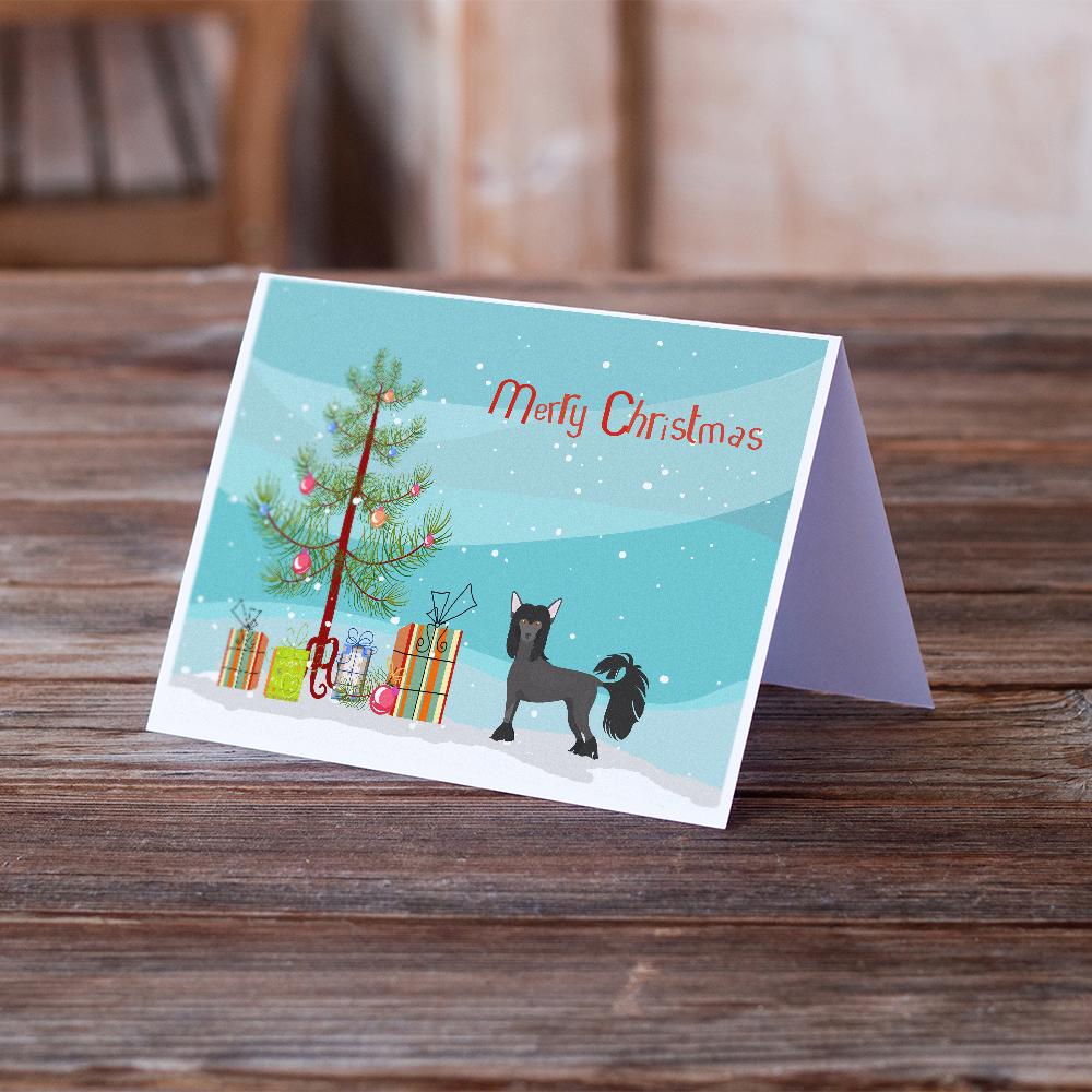 Buy this Chinese Crested Christmas Tree Greeting Cards and Envelopes Pack of 8