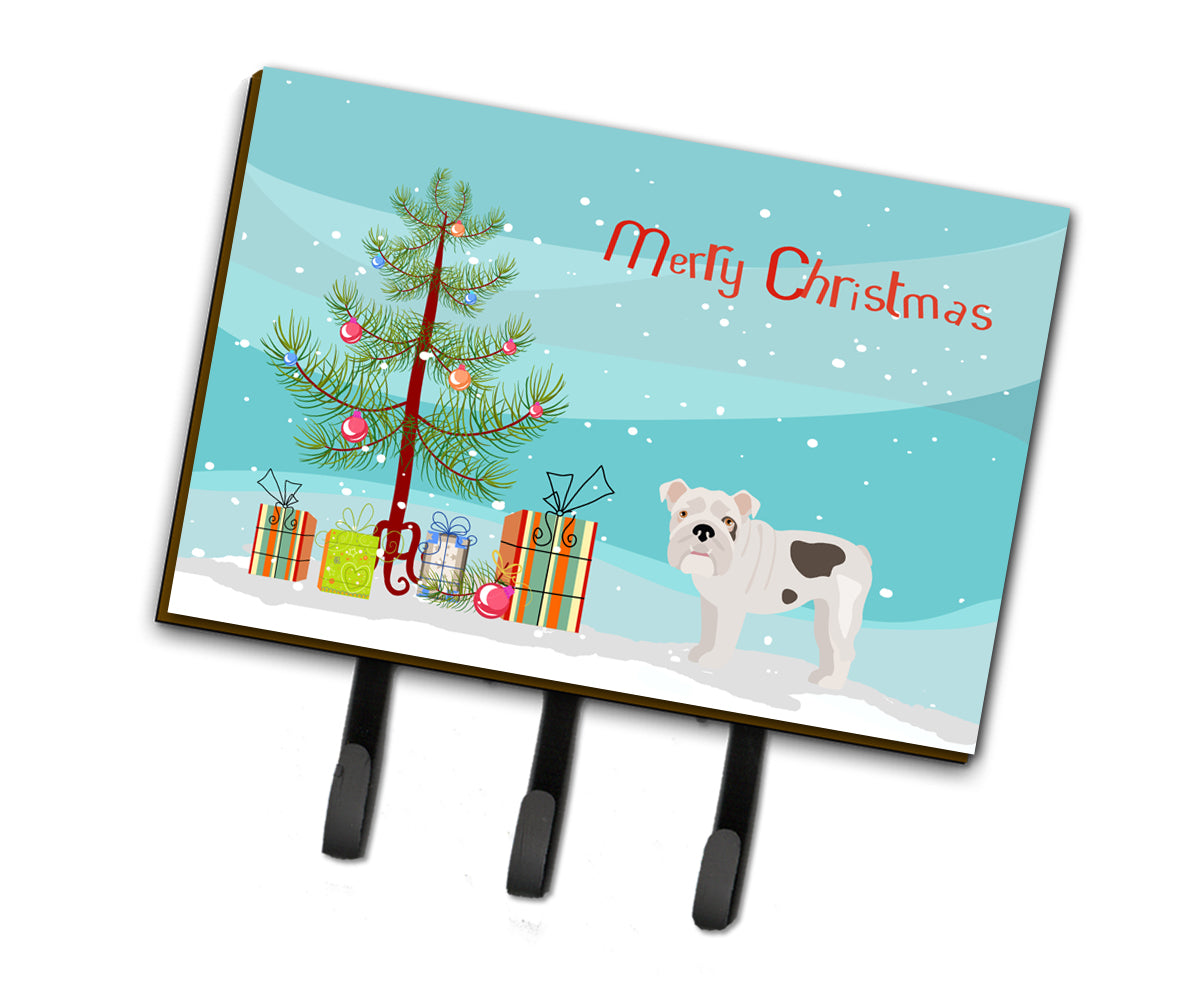 Bulldog, English Bulldog Christmas Tree Leash or Key Holder CK3453TH68  the-store.com.