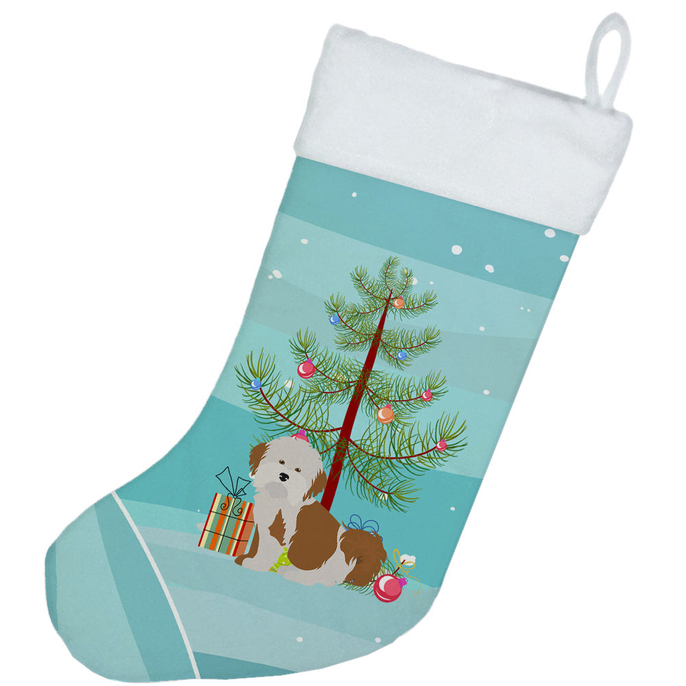 Havanese Christmas Tree Christmas Stocking CK3458CS  the-store.com.