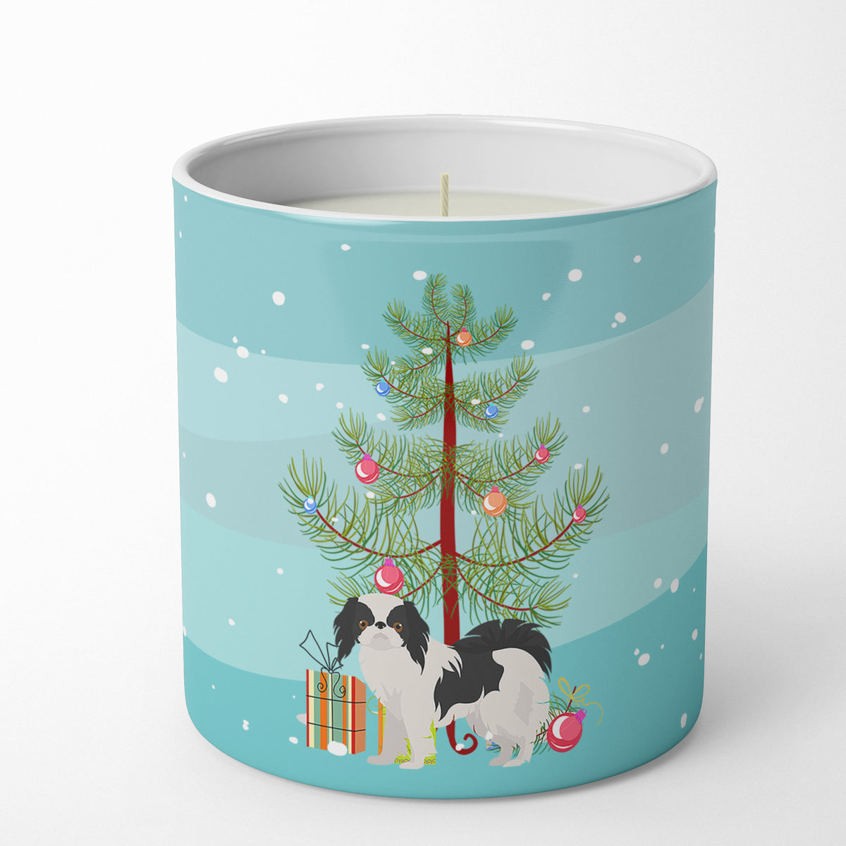 Buy this Japanese Chin Christmas Tree 10 oz Decorative Soy Candle