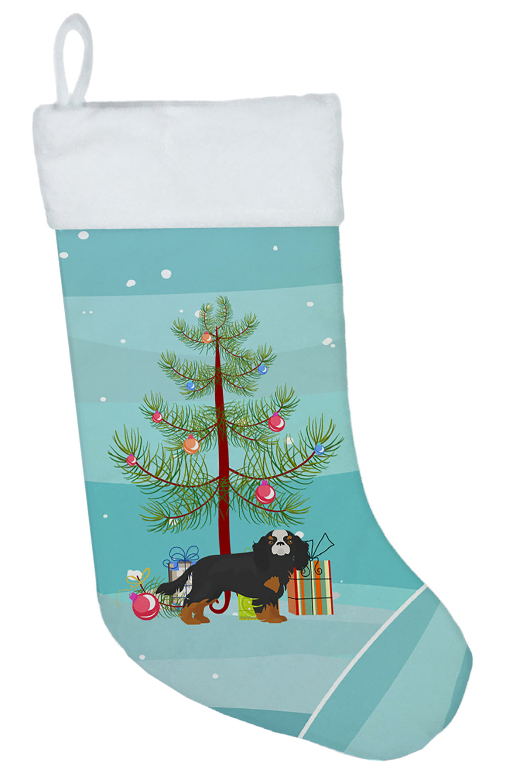 Cavalier King Charles Spaniel Christmas Tree Christmas Stocking CK3465CS  the-store.com.