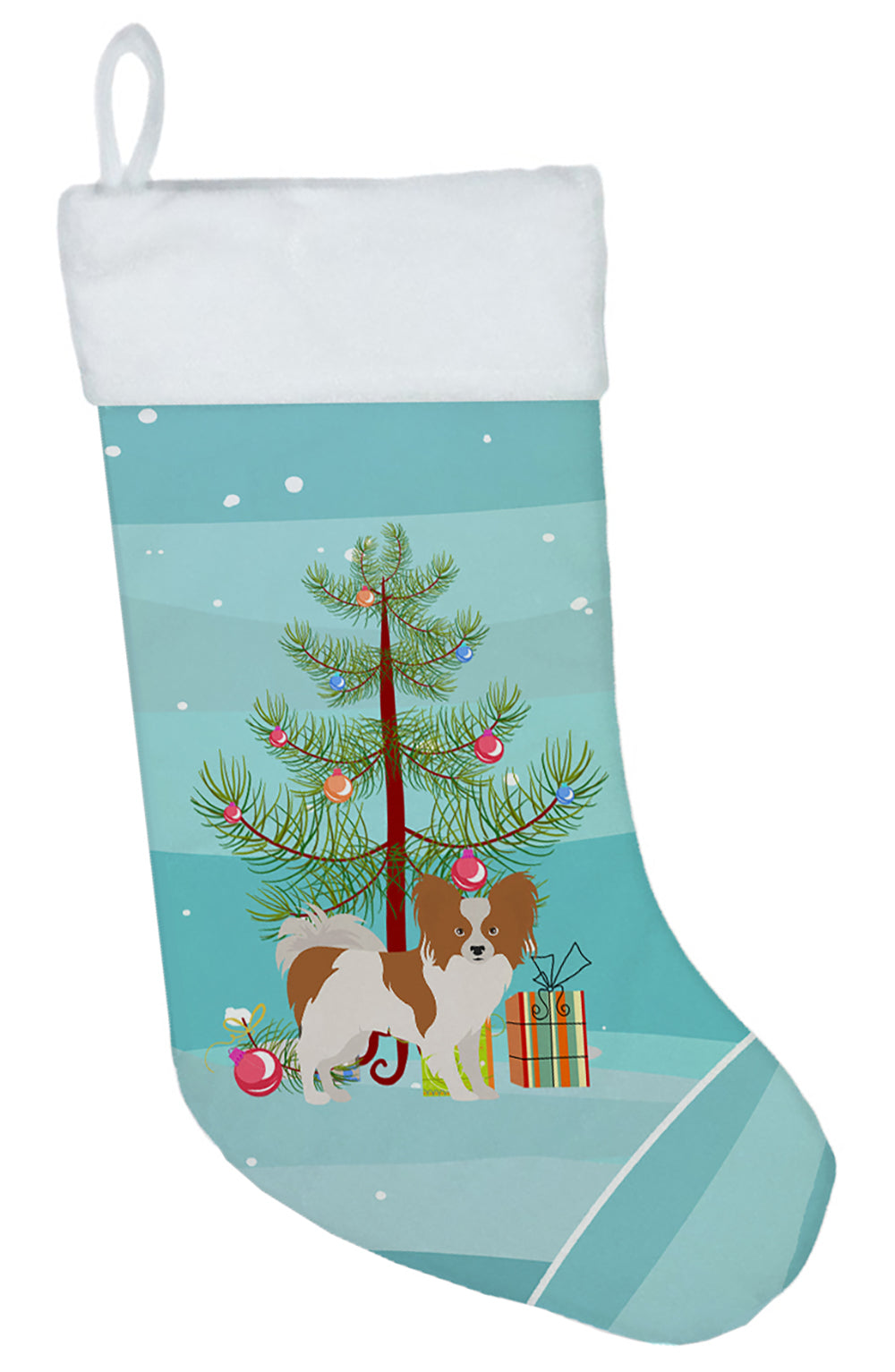 Papillon Christmas Tree Christmas Stocking CK3476CS  the-store.com.