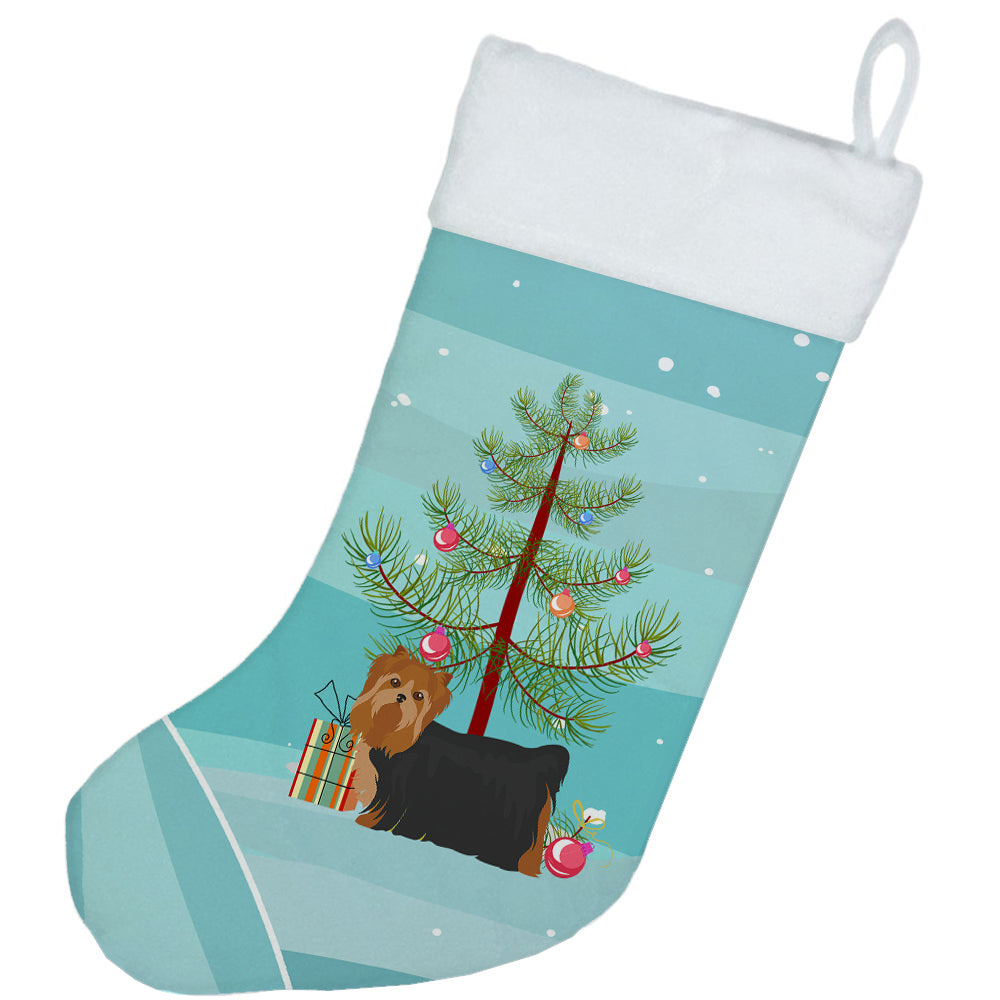 Yorkshire Terrier Christmas Tree Christmas Stocking CK3490CS  the-store.com.