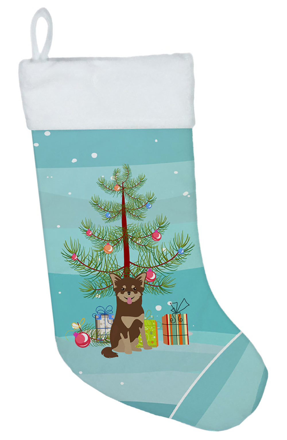 Chihuahua Christmas Tree Christmas Stocking CK3496CS  the-store.com.