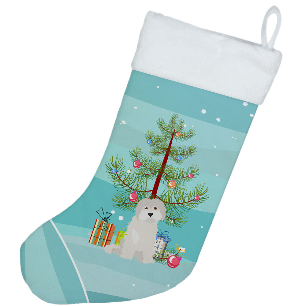 Maltese #2 Christmas Tree Christmas Stocking CK3501CS  the-store.com.