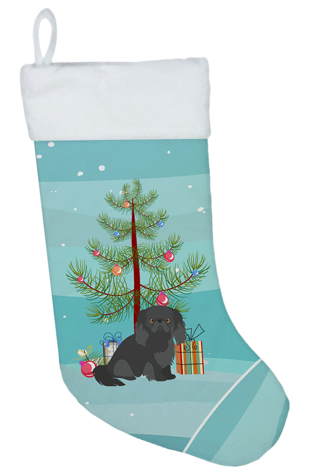 Pekingese Christmas Tree Christmas Stocking CK3505CS  the-store.com.