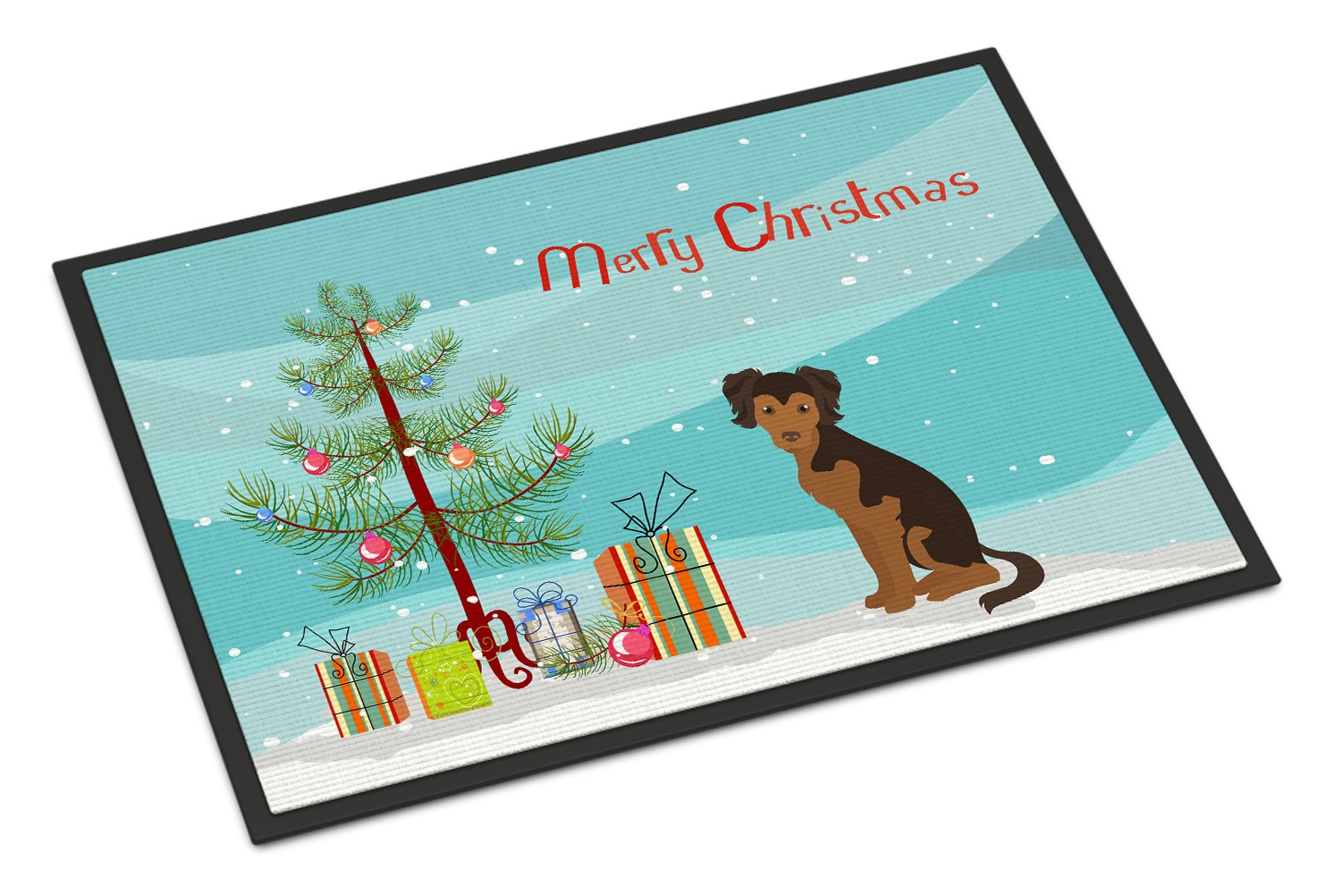 Persian Chihuahua Christmas Tree Indoor or Outdoor Mat 24x36 CK3506JMAT by Caroline's Treasures