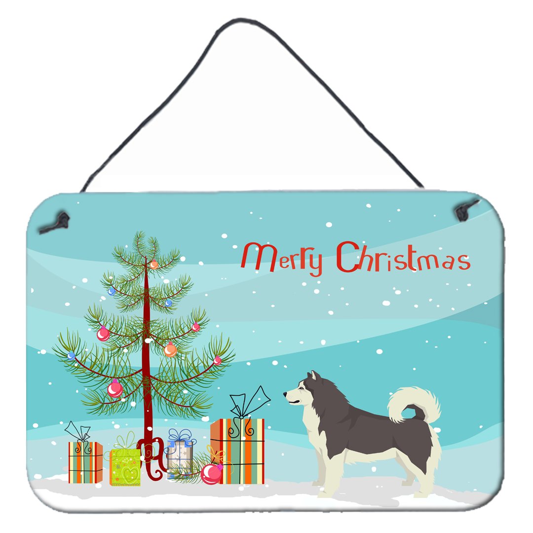 Alaskan Malamute Christmas Tree Wall or Door Hanging Prints CK3513DS812 by Caroline's Treasures