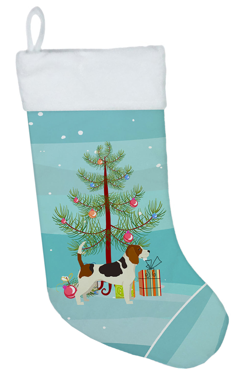 Beagle Christmas Tree Christmas Stocking CK3519CS  the-store.com.