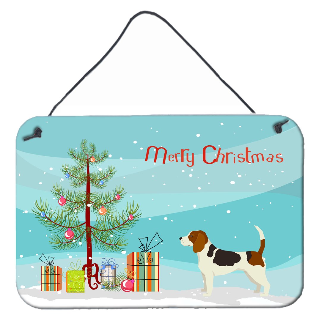 Beagle Christmas Tree Wall or Door Hanging Prints CK3519DS812 by Caroline's Treasures