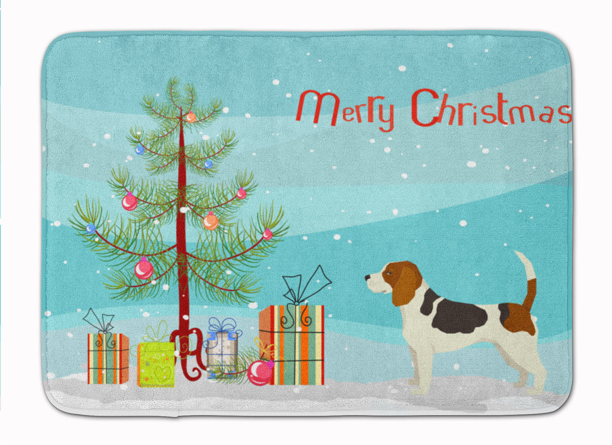 Beagle Christmas Tree Machine Washable Memory Foam Mat CK3519RUG - the-store.com