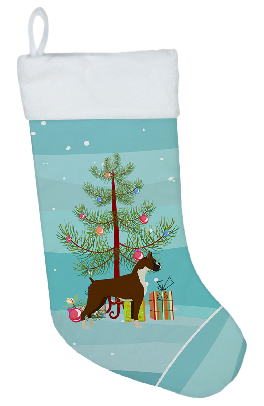 Boxer Christmas Tree Christmas Stocking CK3526CS  the-store.com.