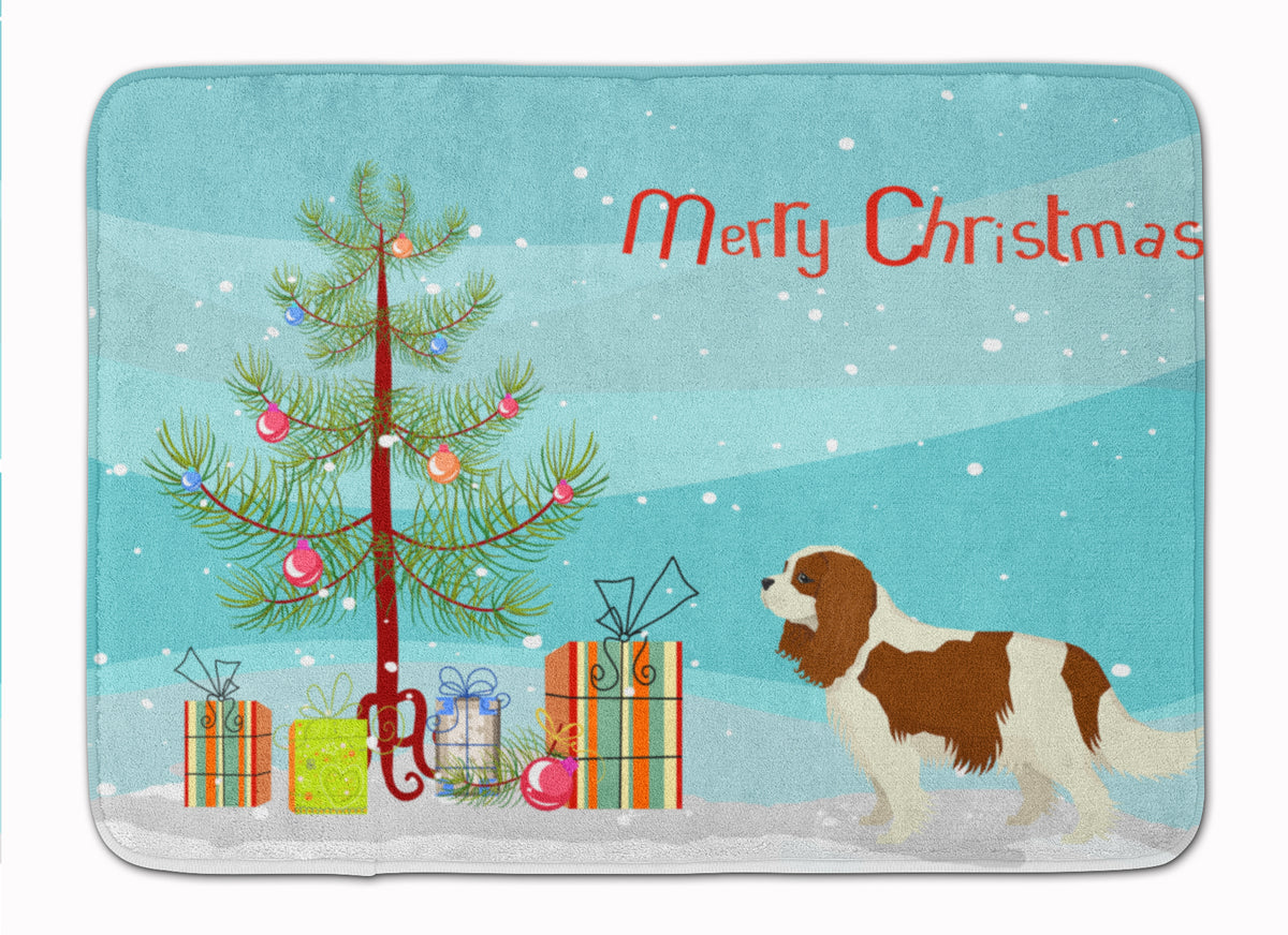 Cavalier Spaniel Christmas Tree Machine Washable Memory Foam Mat CK3529RUG - the-store.com