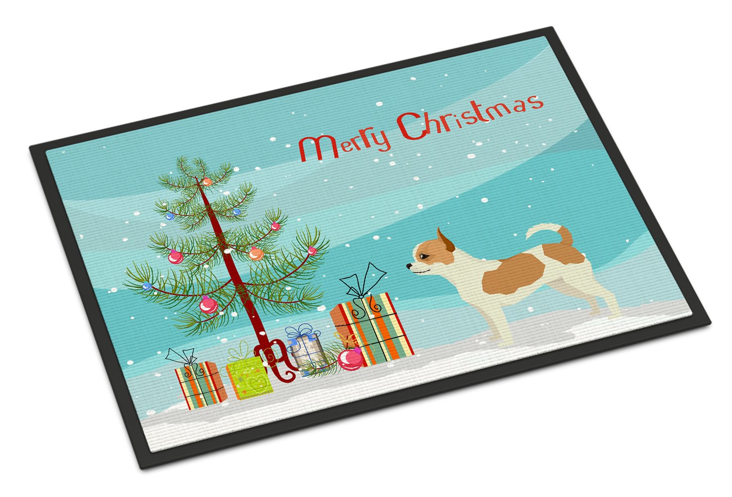 Chihuahua Christmas Tree Indoor or Outdoor Mat 24x36 CK3530JMAT by Caroline's Treasures