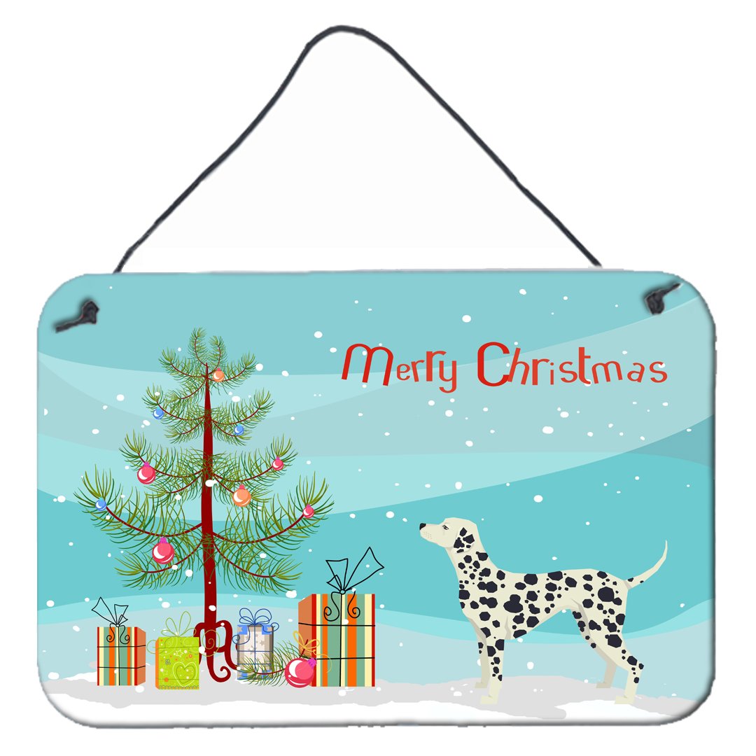 Dalmatian Christmas Tree Wall or Door Hanging Prints CK3534DS812 by Caroline's Treasures