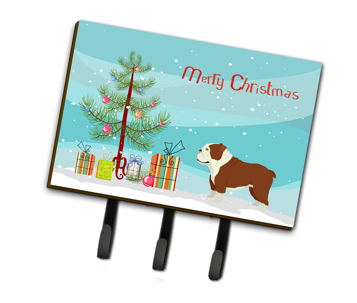 English Bulldog Christmas Tree Leash or Key Holder CK3536TH68  the-store.com.