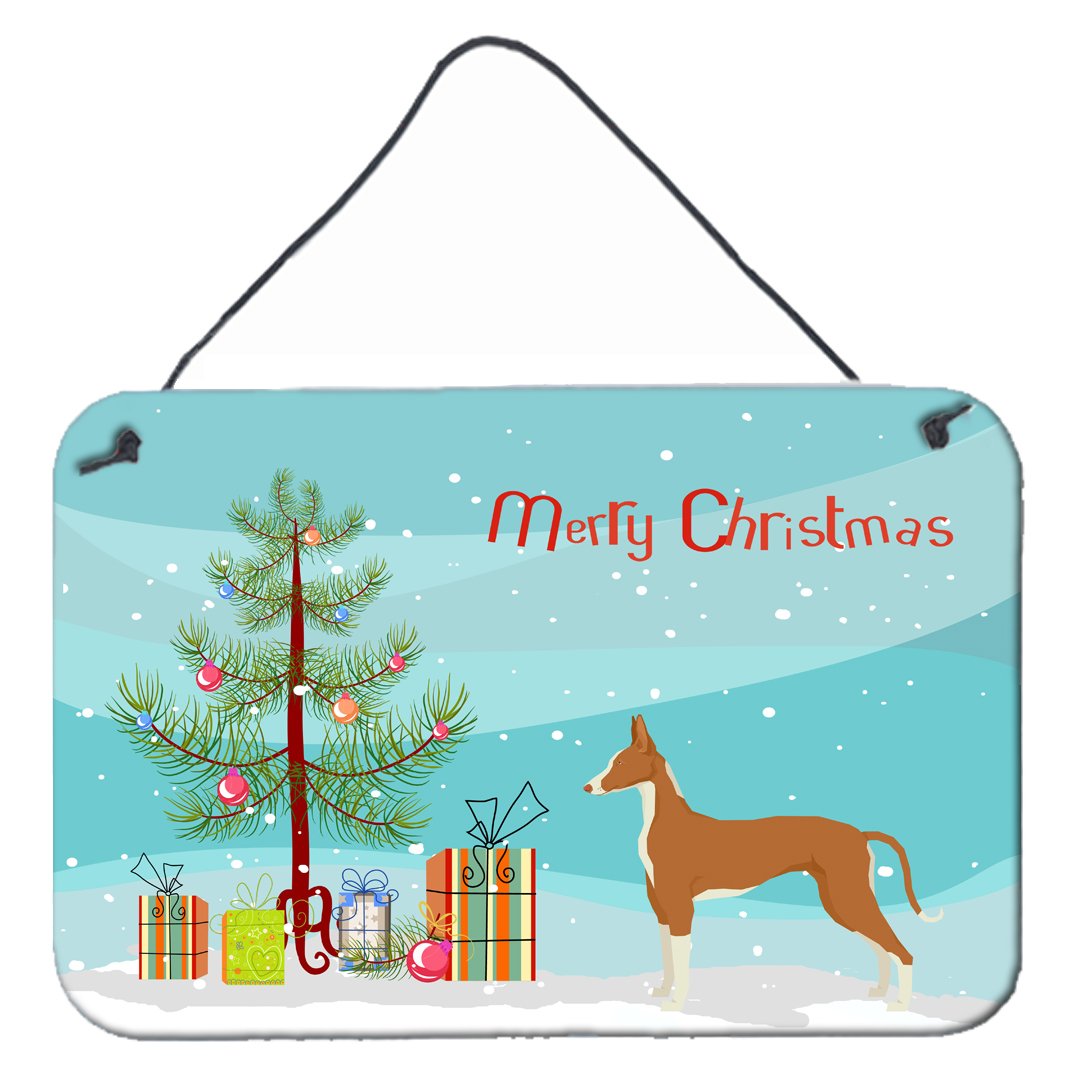 Ibizan Hound Christmas Tree Wall or Door Hanging Prints CK3545DS812 by Caroline&#39;s Treasures