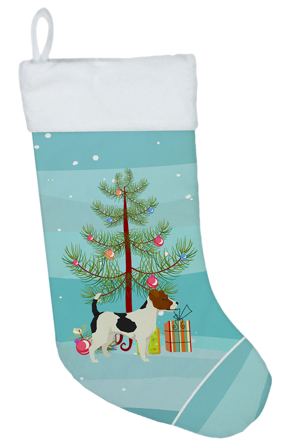 Jack Russell Terrier Christmas Tree Christmas Stocking CK3547CS  the-store.com.