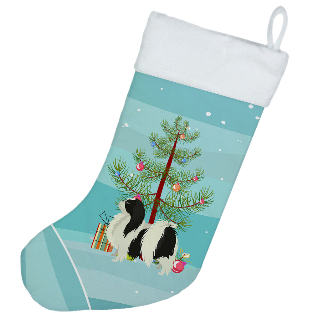 Japanese Chin Christmas Tree Christmas Stocking CK3548CS  the-store.com.