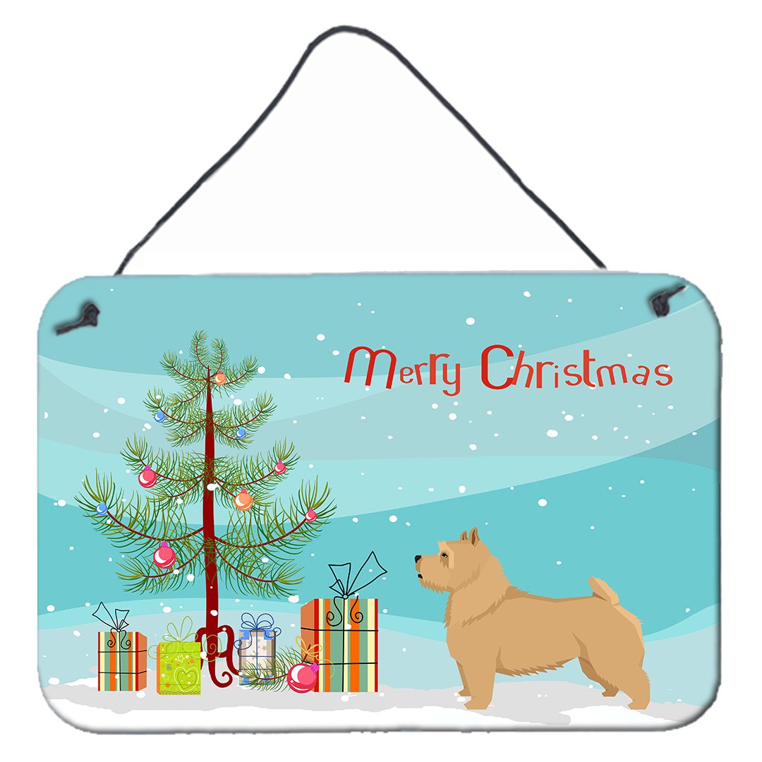 Norwich Terrier Christmas Tree Wall or Door Hanging Prints CK3551DS812 by Caroline's Treasures