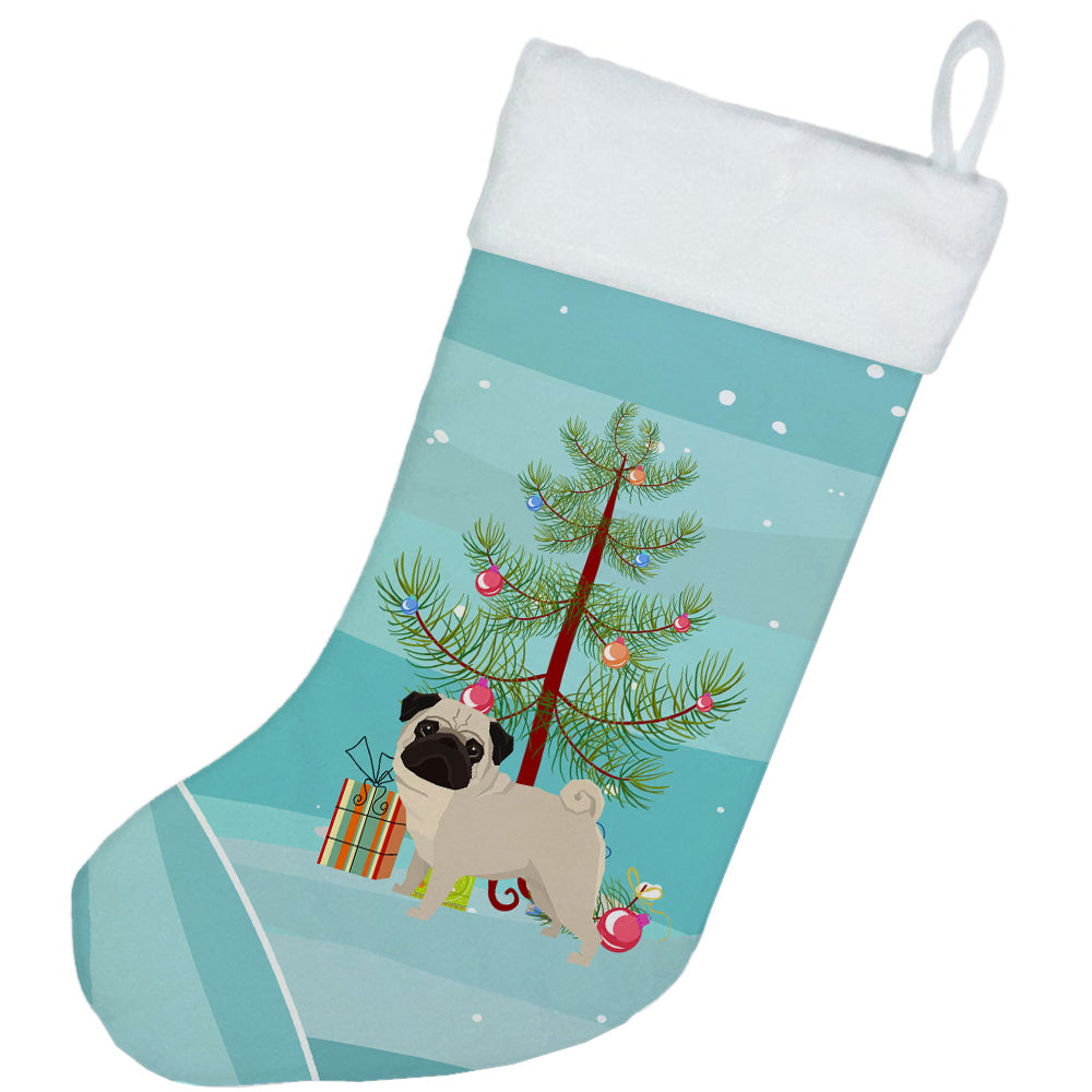 Pug Christmas Tree Christmas Stocking CK3557CS  the-store.com.