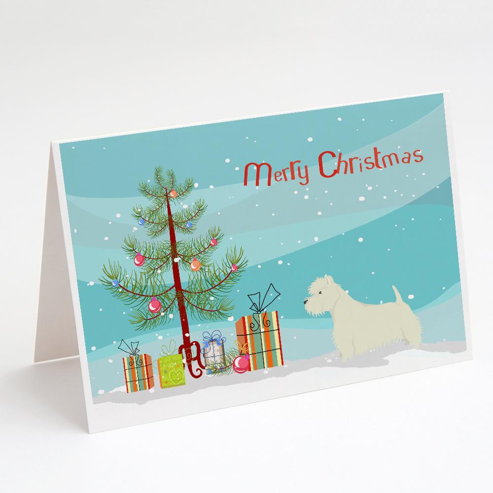 Buy this Westie Christmas Tree Greeting Cards and Envelopes Pack of 8