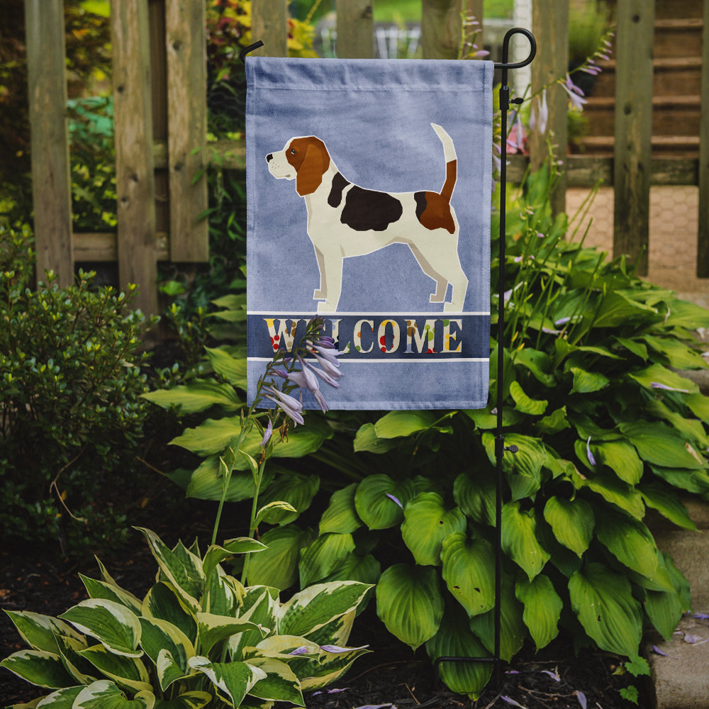 Beagle Welcome Flag Garden Size CK3578GF  the-store.com.