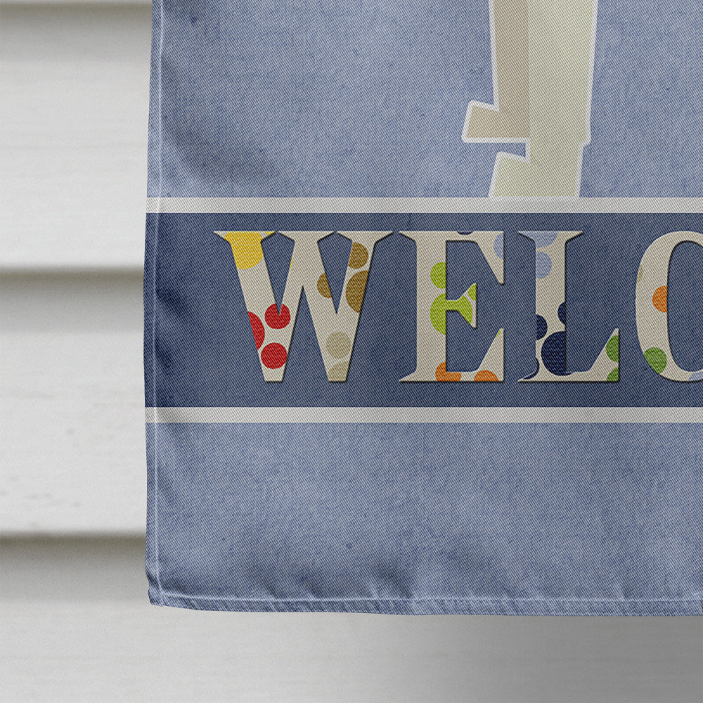 Chihuahua Welcome Flag Canvas House Size CK3589CHF  the-store.com.