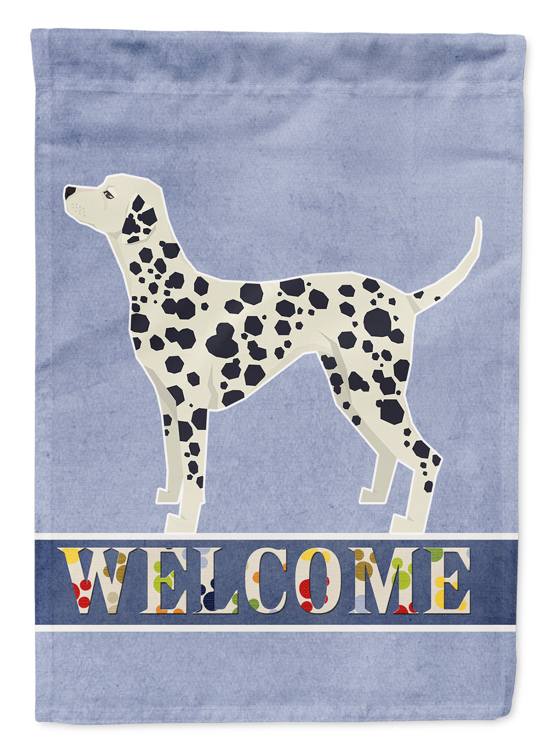 Dalmatian Welcome Flag Garden Size CK3593GF  the-store.com.