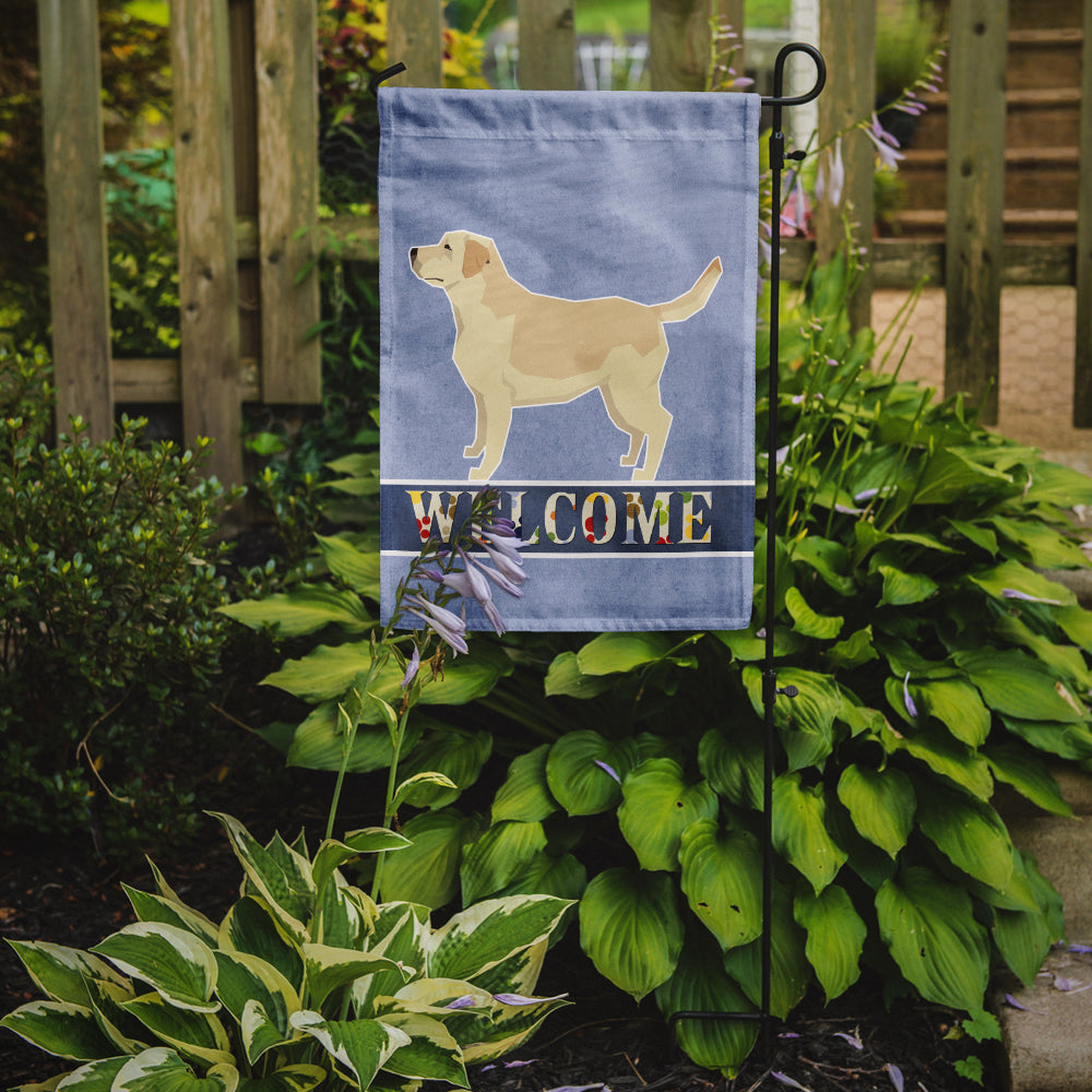 Labrador Retriever Welcome Flag Garden Size CK3608GF  the-store.com.