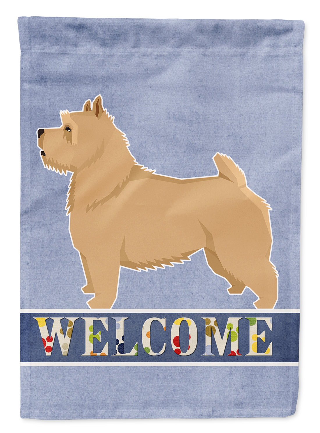 Norwich Terrier Welcome Flag Garden Size CK3610GF  the-store.com.