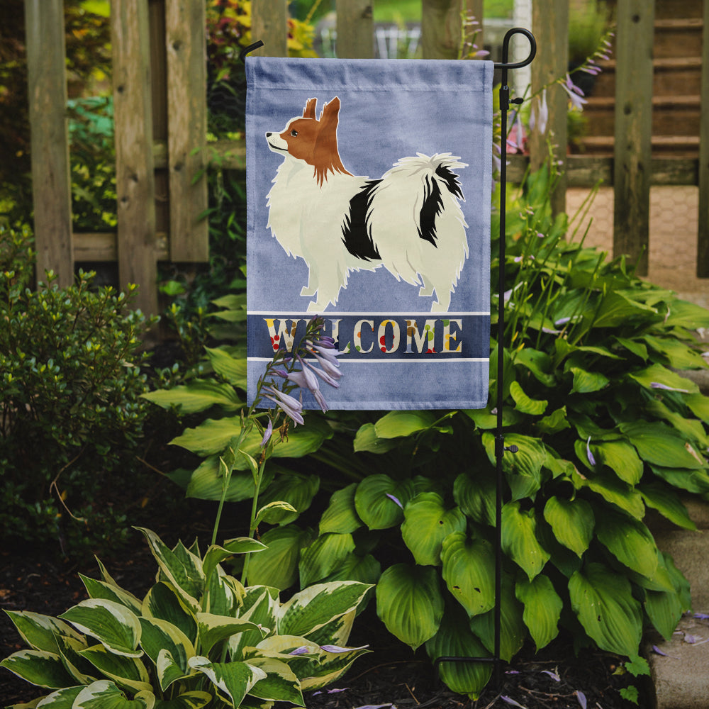 Papillon Welcome Flag Garden Size CK3612GF  the-store.com.