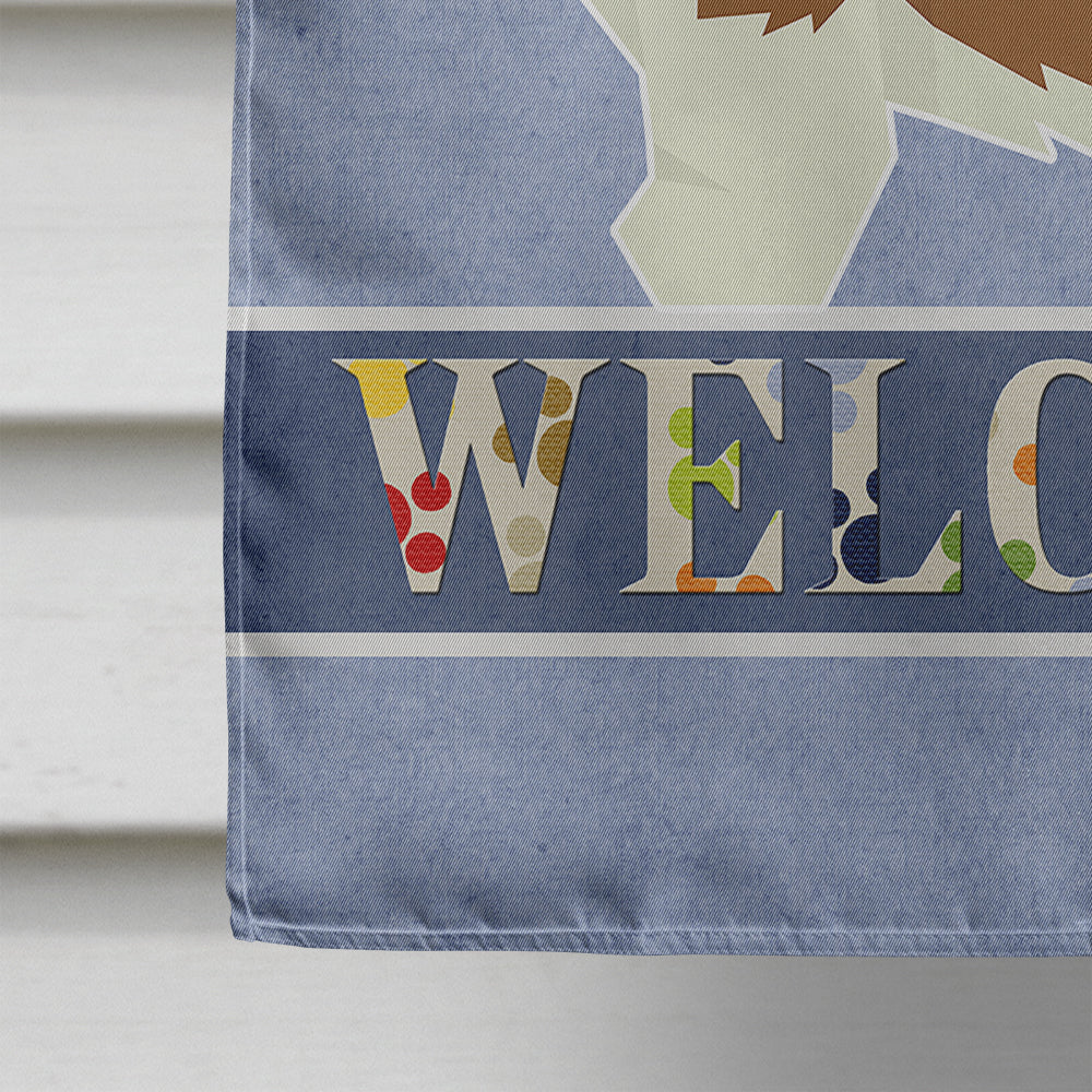 Shih Tzu Welcome Flag Canvas House Size CK3622CHF  the-store.com.