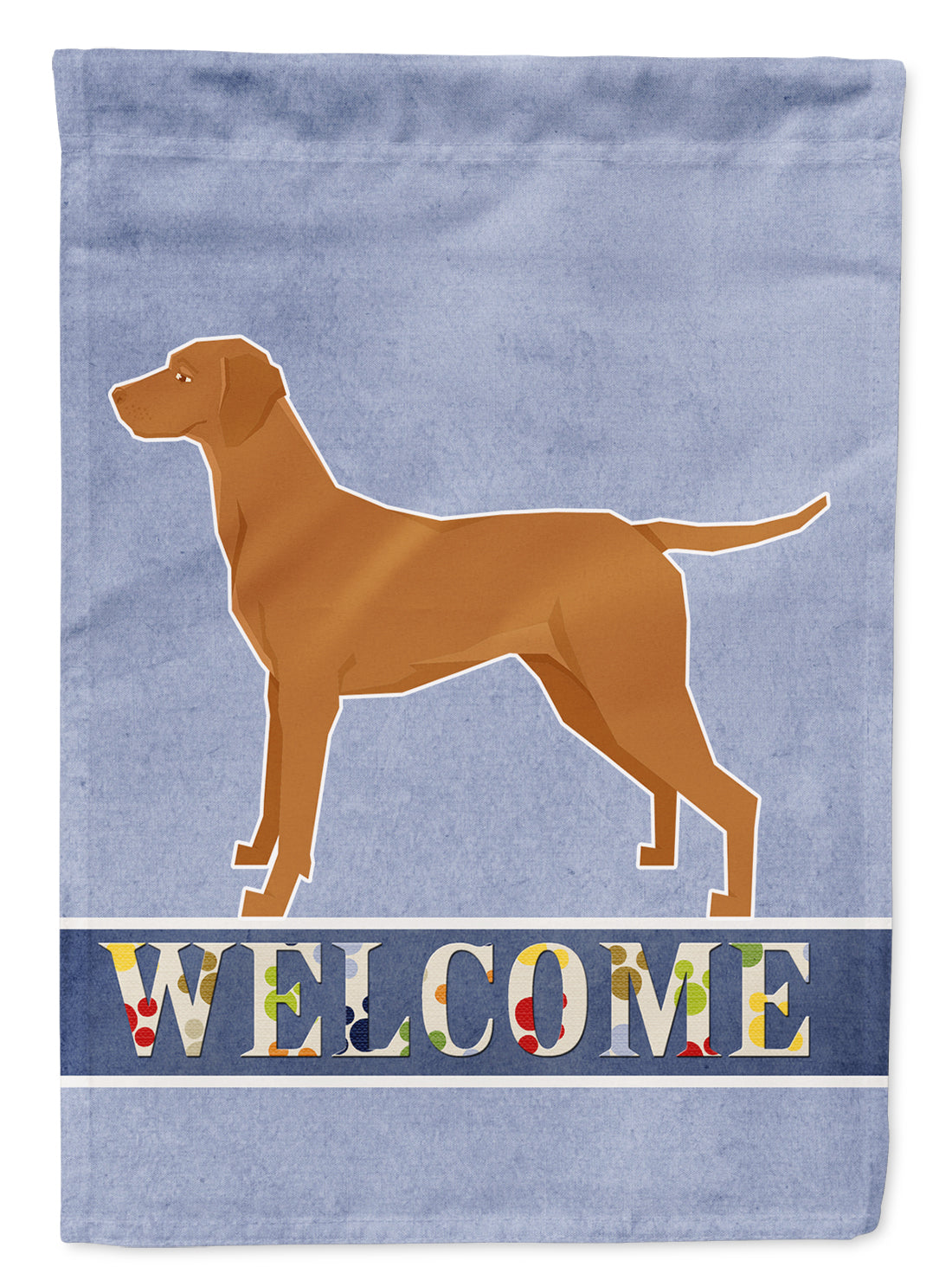 Vizsla Welcome Flag Canvas House Size CK3627CHF  the-store.com.