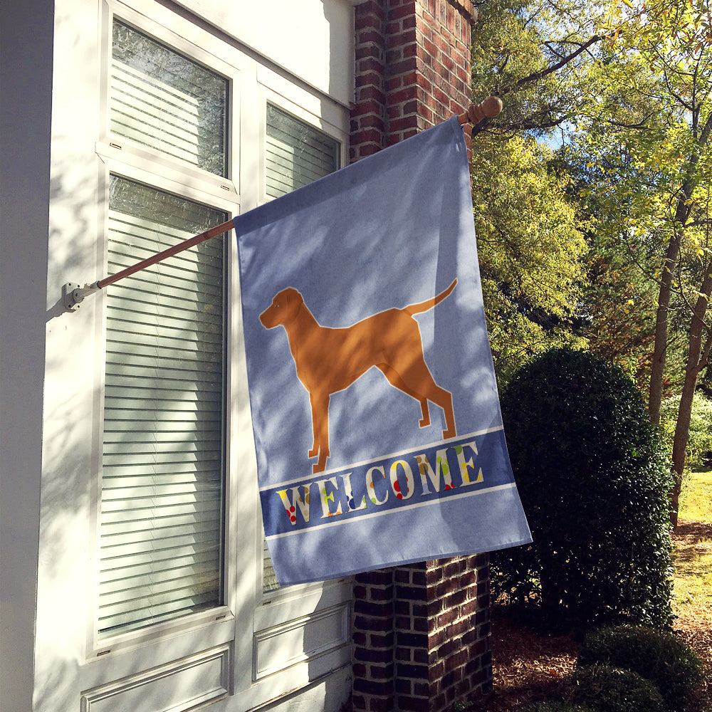 Vizsla Welcome Flag Canvas House Size CK3627CHF  the-store.com.