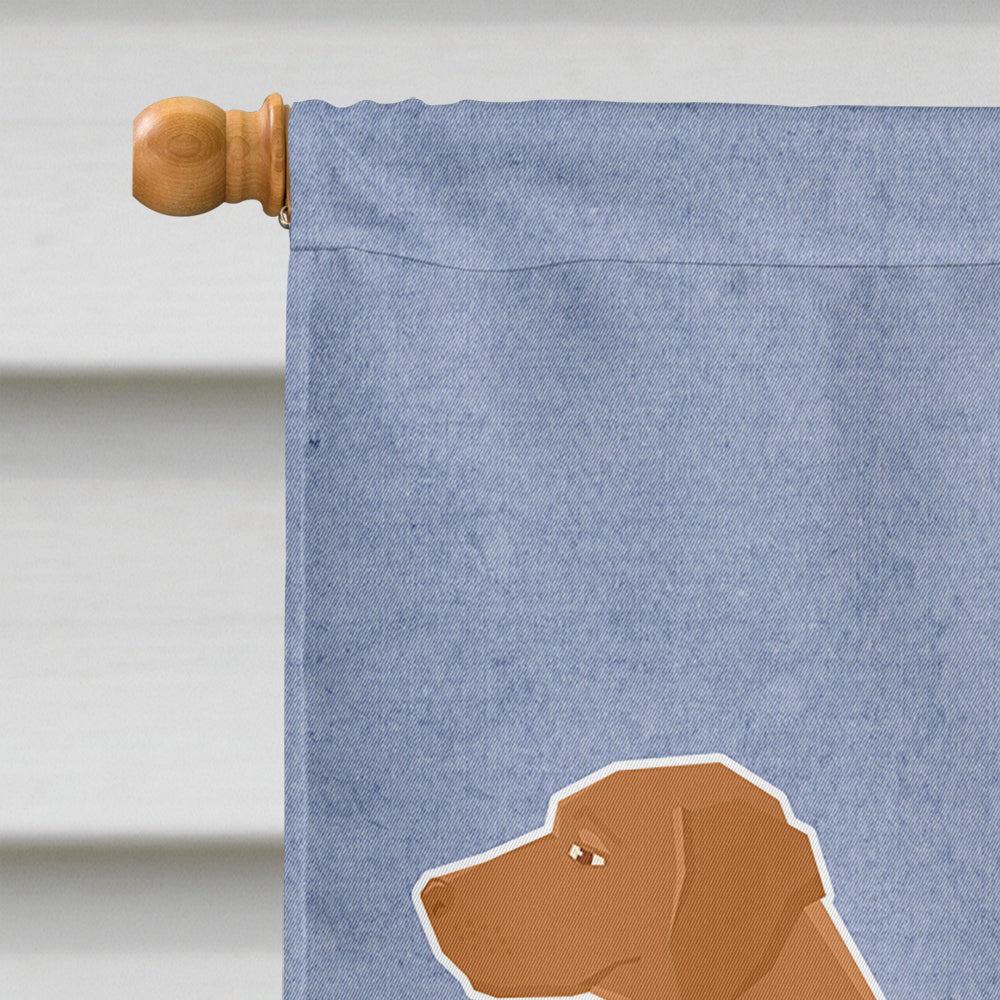 Vizsla Welcome Flag Canvas House Size CK3627CHF  the-store.com.