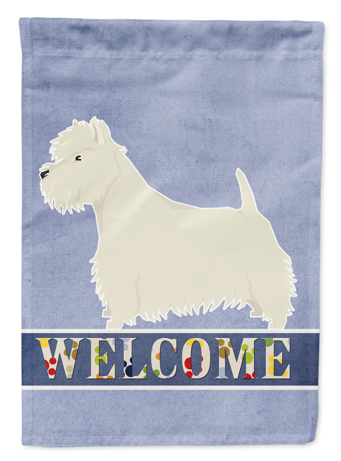 Westie Welcome Flag Garden Size CK3628GF  the-store.com.