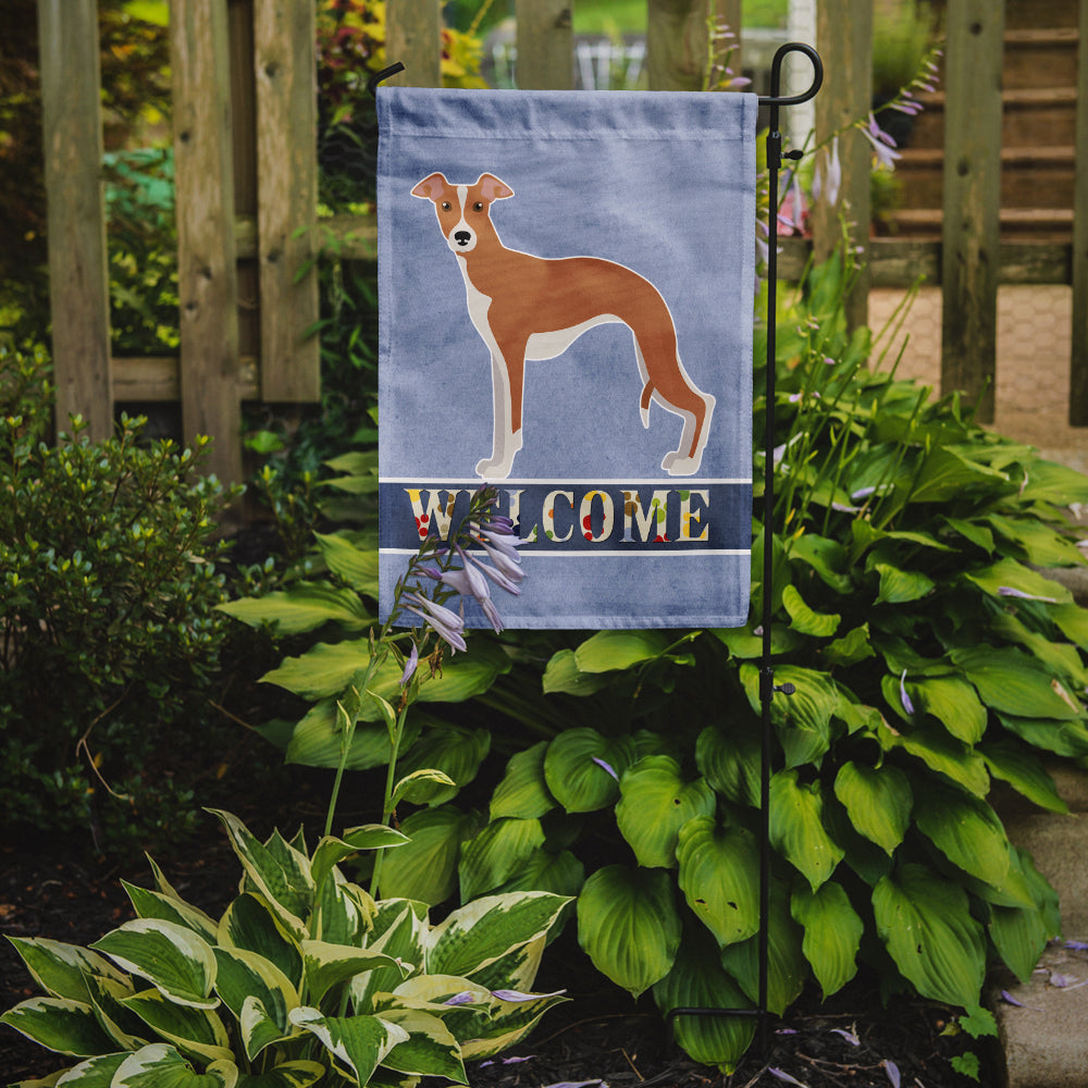 Italian Greyhound Welcome Flag Garden Size CK3652GF  the-store.com.