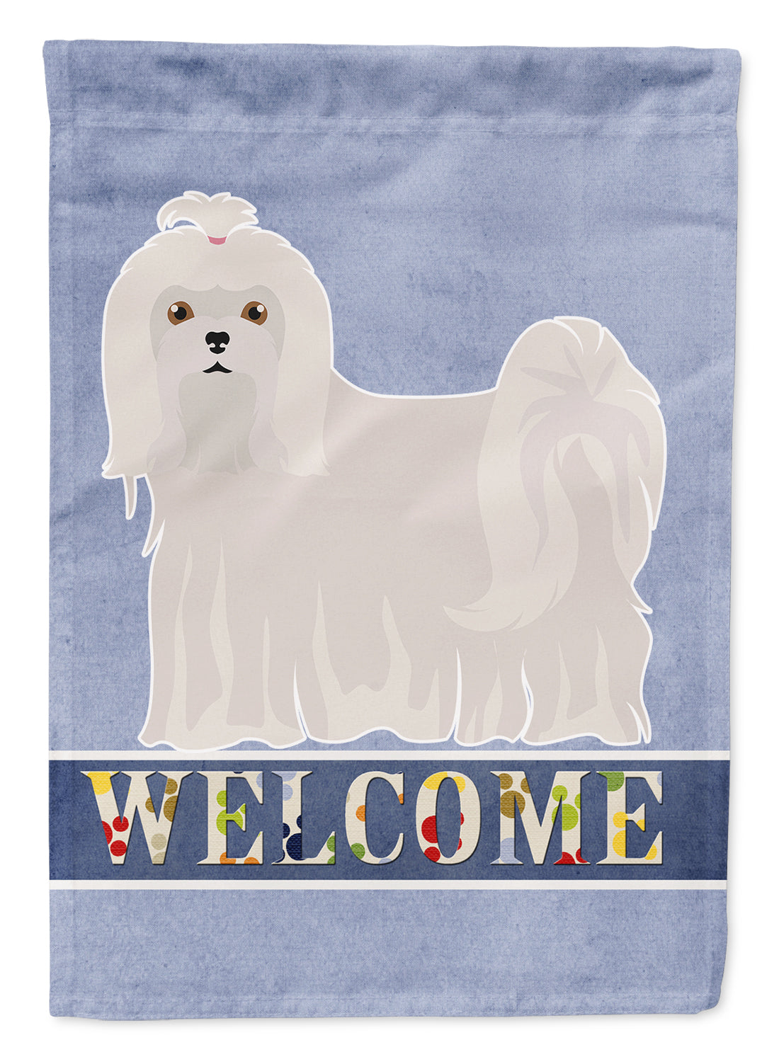 Maltese Welcome Flag Garden Size CK3663GF  the-store.com.