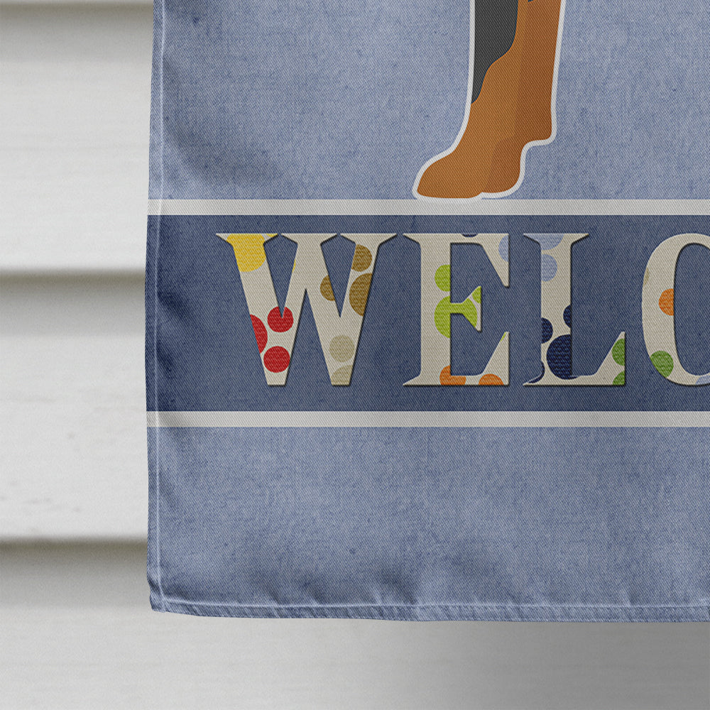 Prague Ratter Welcome Flag Canvas House Size CK3672CHF  the-store.com.