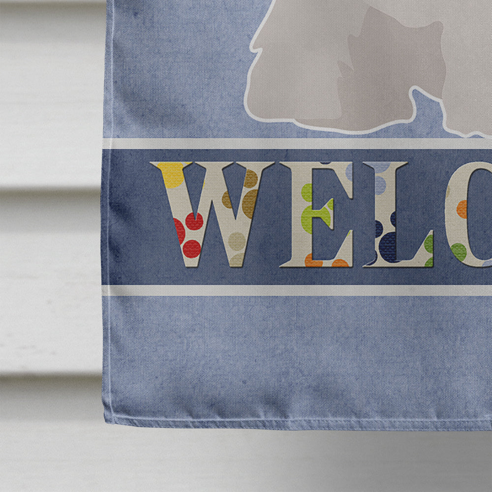 Bolognese Welcome Flag Canvas House Size CK3684CHF  the-store.com.