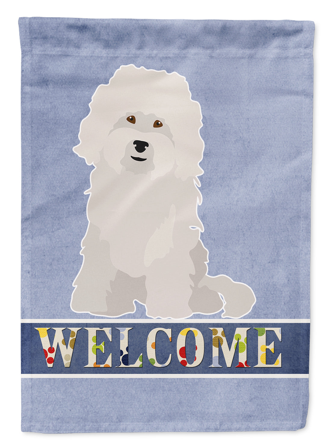 Bolognese Welcome Flag Garden Size CK3684GF  the-store.com.